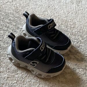 Navy Blue Kids Shoes